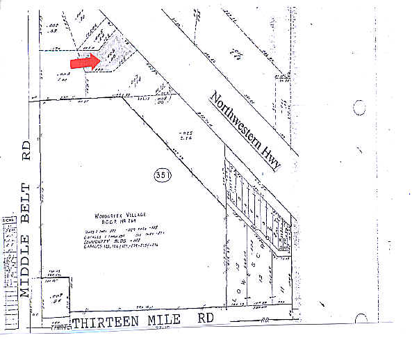 31471 Northwestern Hwy, Farmington Hills, MI for rent - Plat Map - Image 2 of 2