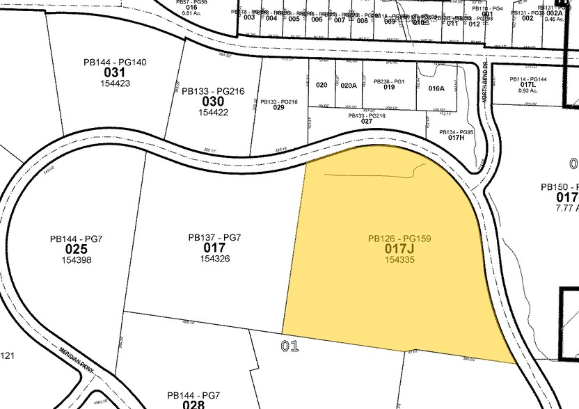 2810 Meridian Pky, Durham, NC for rent - Plat Map - Image 2 of 9