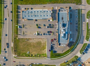 5103-5177 55 Ave NW, Edmonton, AB - AERIAL  map view - Image1