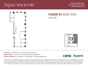 5900 Wilshire Blvd, Los Angeles, CA for rent Floor Plan- Image 1 of 1