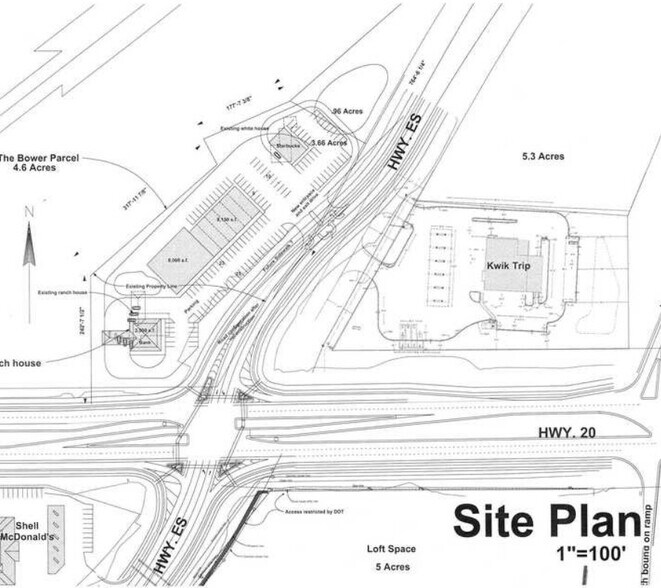 N8321 County Road ES, East Troy, WI for rent - Site Plan - Image 3 of 4