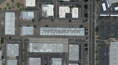 5002 S 40th St, Phoenix, AZ - aerial  map view