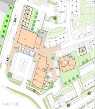 3 Carlisle Av, Towcester to rent Site Plan- Image 2 of 2