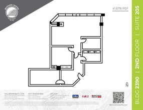 2398 E Camelback Rd, Phoenix, AZ for rent Floor Plan- Image 1 of 2