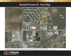 610 Donald Preston Dr, Wolfforth, TX - aerial  map view