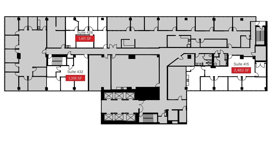 1330 Broadway, Oakland, CA to rent Floor Plan- Image 1 of 1