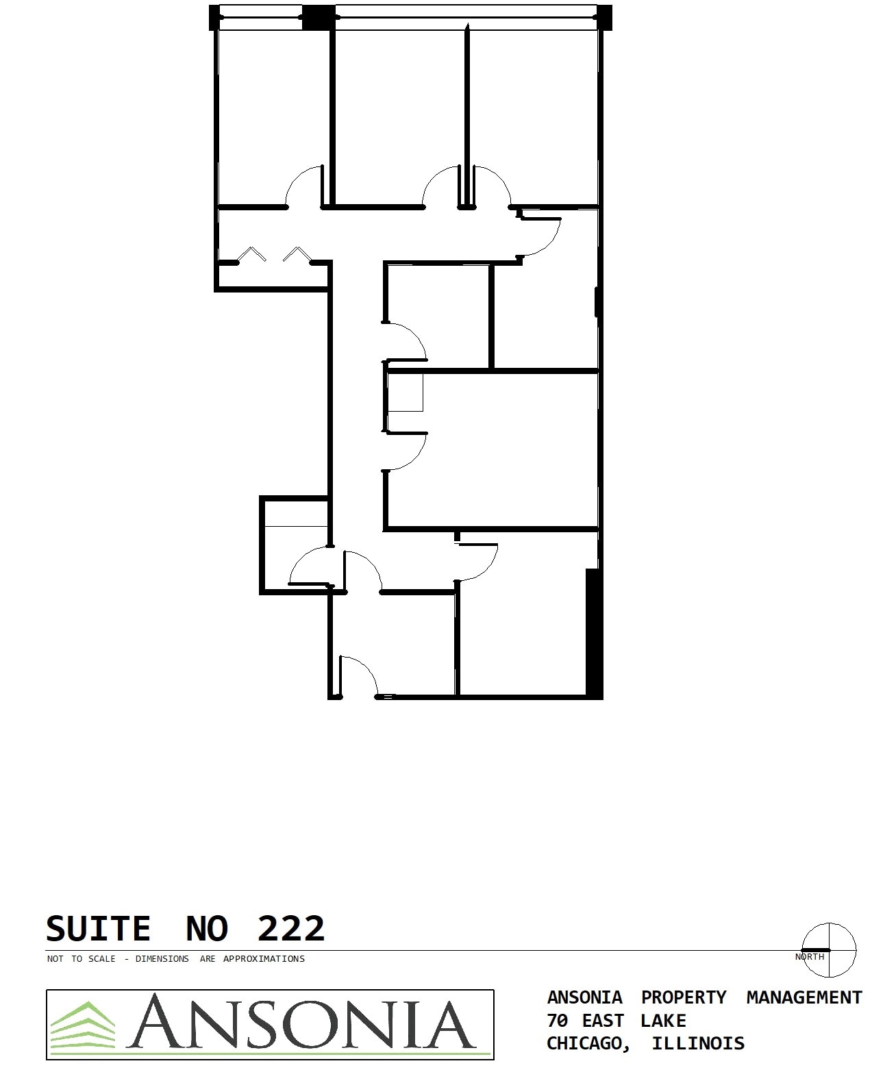 70 E Lake St, Chicago, IL to rent Floor Plan- Image 1 of 1