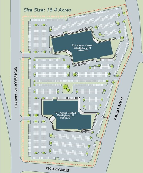 2200 Highway 121, Bedford, TX for rent - Site Plan - Image 2 of 7