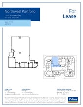 13105 Northwest Fwy, Houston, TX to rent Floor Plan- Image 2 of 2