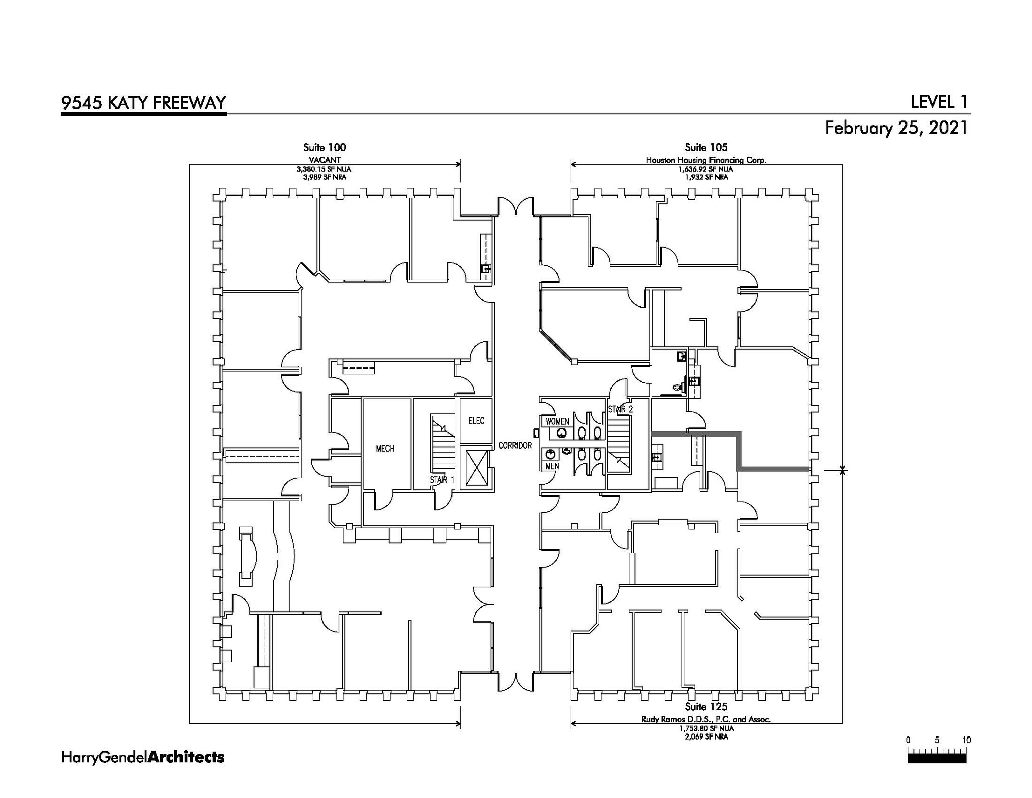 9545 Katy Fwy, Houston, TX for rent Floor Plan- Image 1 of 1