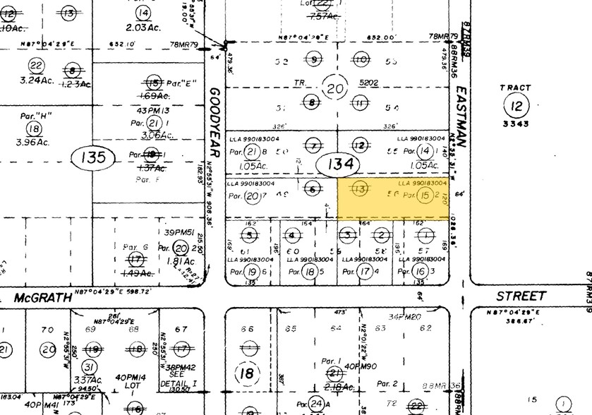 1957 Eastman Ave, Ventura, CA for rent - Plat Map - Image 2 of 22