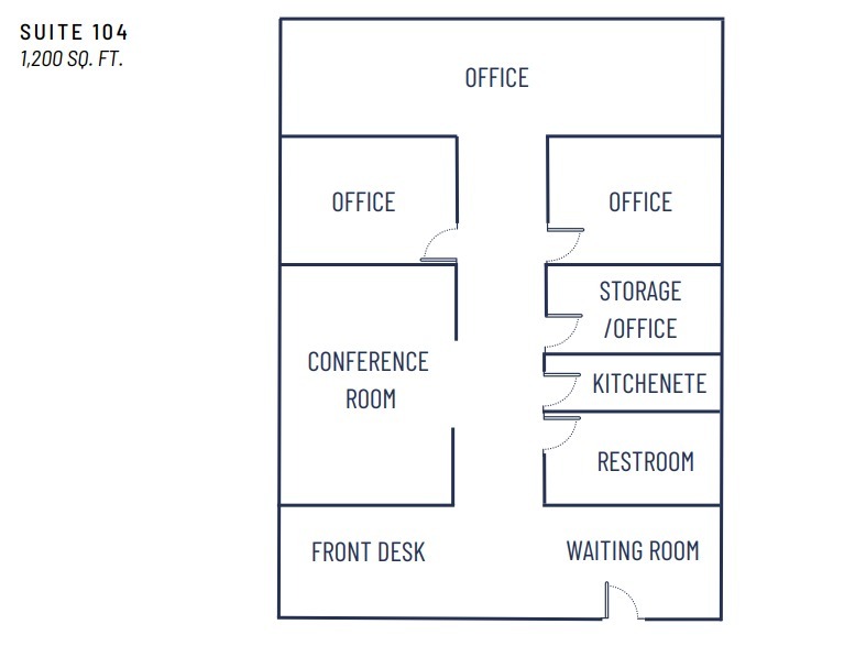 5620 Six Forks Rd, Raleigh, NC for rent Floor Plan- Image 1 of 6