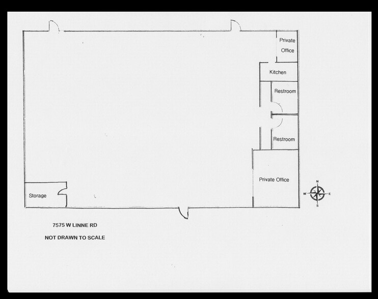 7575 W Linne Rd, Tracy, CA for rent - Floor Plan - Image 2 of 10