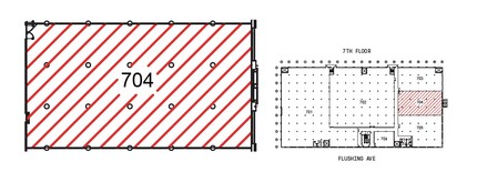 141 Flushing Ave, Brooklyn, NY for rent Floor Plan- Image 2 of 2