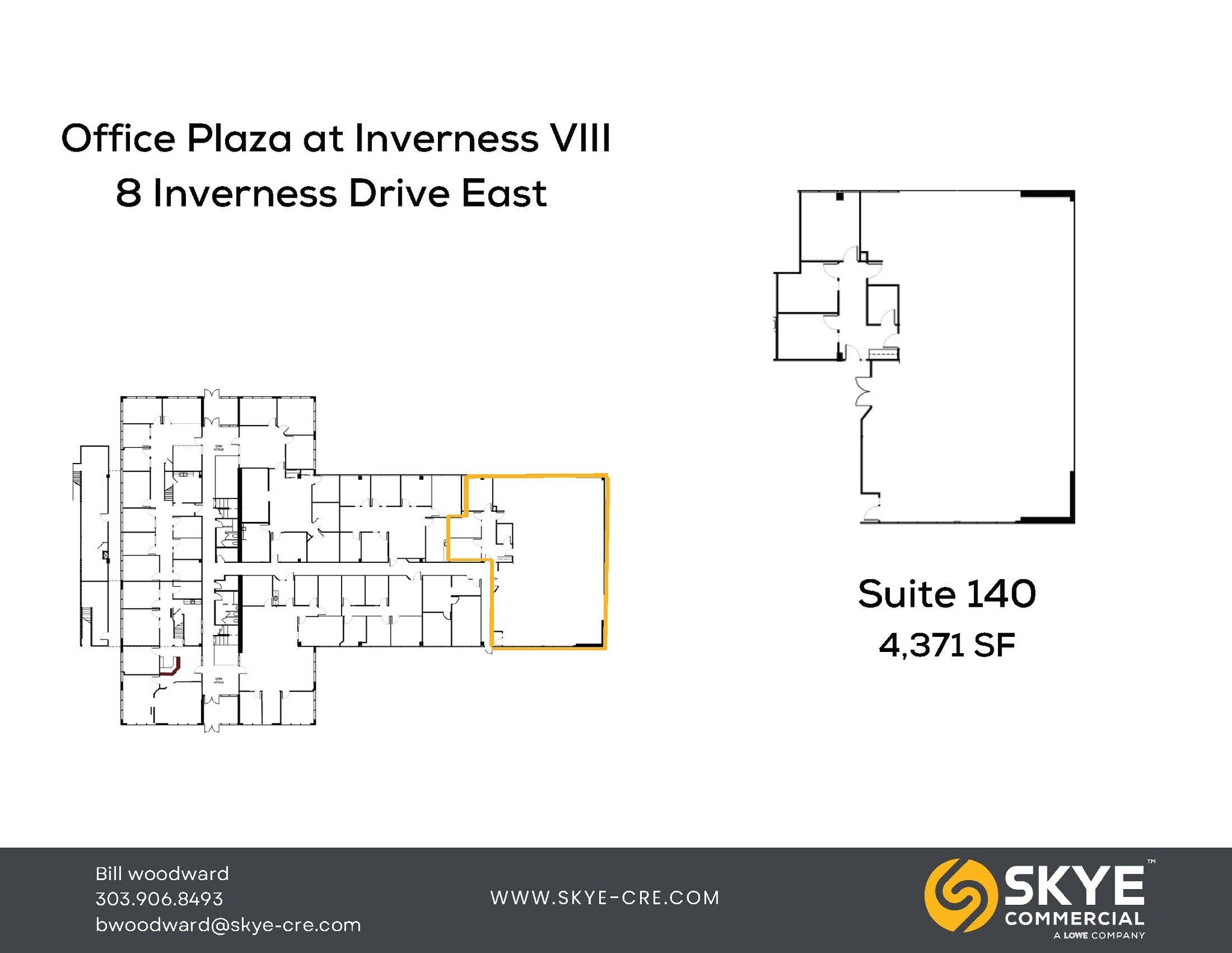 8 Inverness Dr E, Englewood, CO to rent Floor Plan- Image 1 of 2