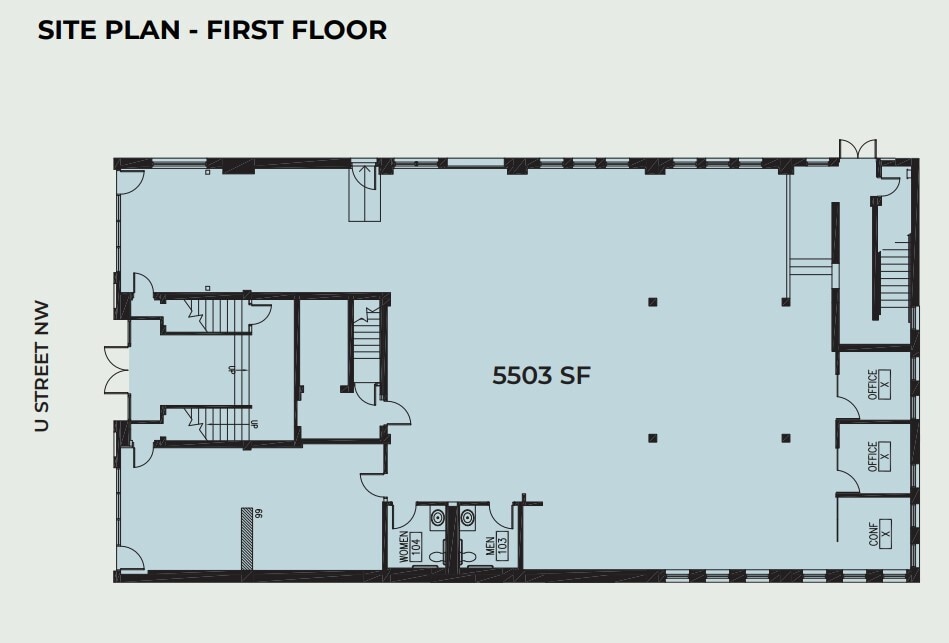 918-922 U St, Washington, DC for sale Floor Plan- Image 1 of 1