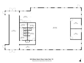 1011 Wilson Ranch pl, Cedar Park, TX for rent Floor Plan- Image 1 of 1