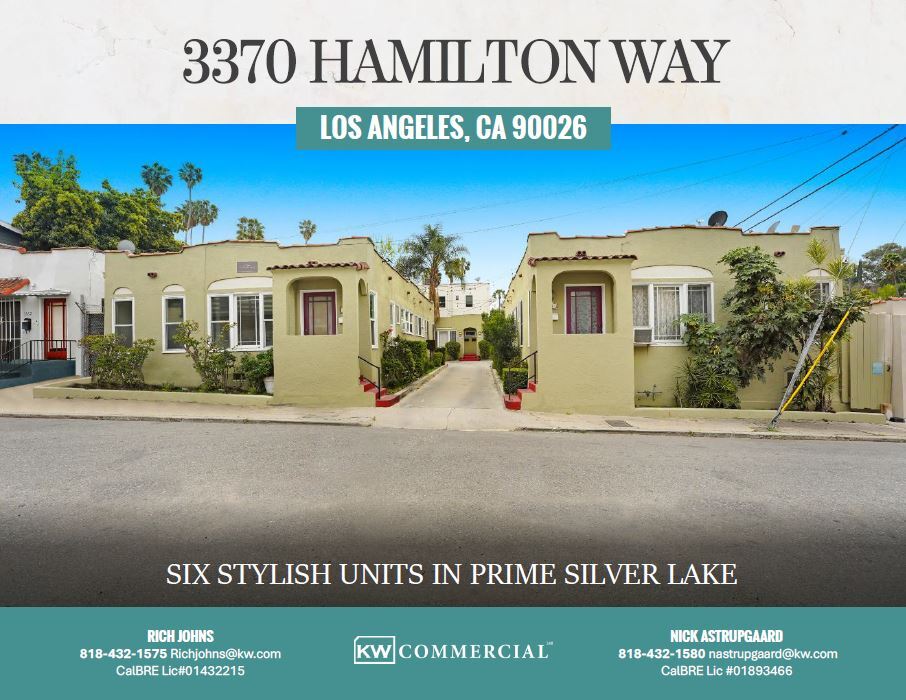 3370 Hamilton Way, Los Angeles, CA for sale Building Photo- Image 1 of 1