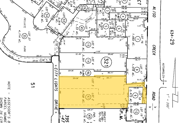 26601-26851 Aliso Creek Rd, Aliso Viejo, CA for rent - Plat Map - Image 3 of 18