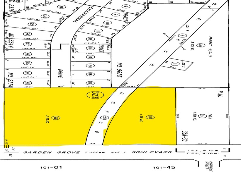 12665 Garden Grove Blvd, Garden Grove, CA for rent - Plat Map - Image 2 of 5