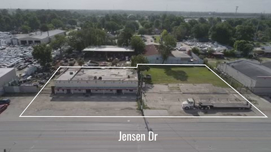 7000 Jensen Dr, Houston, TX - aerial  map view