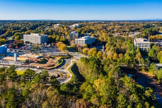 11675 Rainwater Dr, Alpharetta, GA - AERIAL  map view