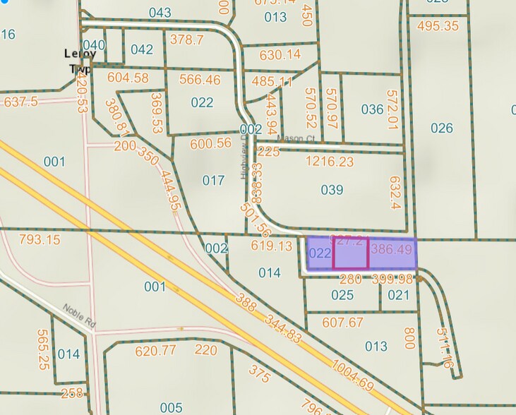 1208, 1224, 1240 Tech Drive Dr, Webberville, MI for sale - Site Plan - Image 2 of 4