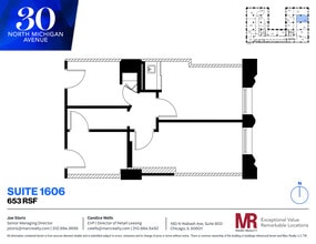 30 N Michigan Ave, Chicago, IL to rent Floor Plan- Image 1 of 1