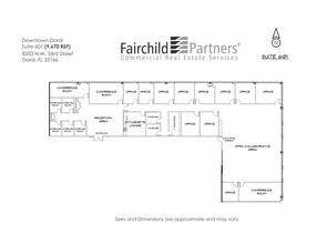 8333 NW 53rd St, Doral, FL for rent Floor Plan- Image 2 of 6