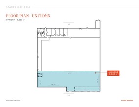 125-175 Disc Dr, Sparks, NV for rent Floor Plan- Image 2 of 2