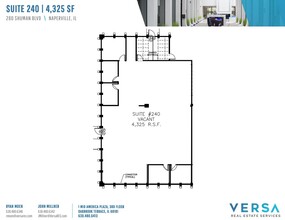 280 Shuman Blvd, Naperville, IL for rent Floor Plan- Image 2 of 2