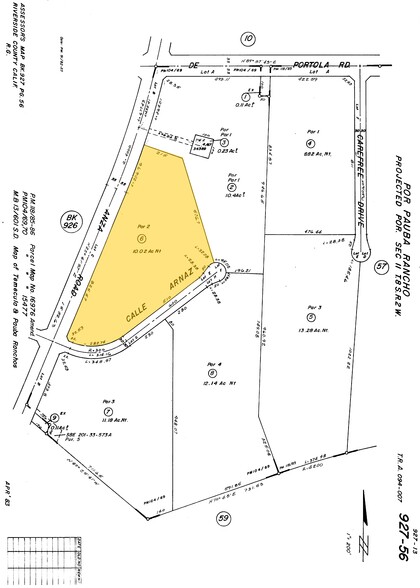 34830 Calle Arnaz, Temecula, CA for rent - Plat Map - Image 2 of 2