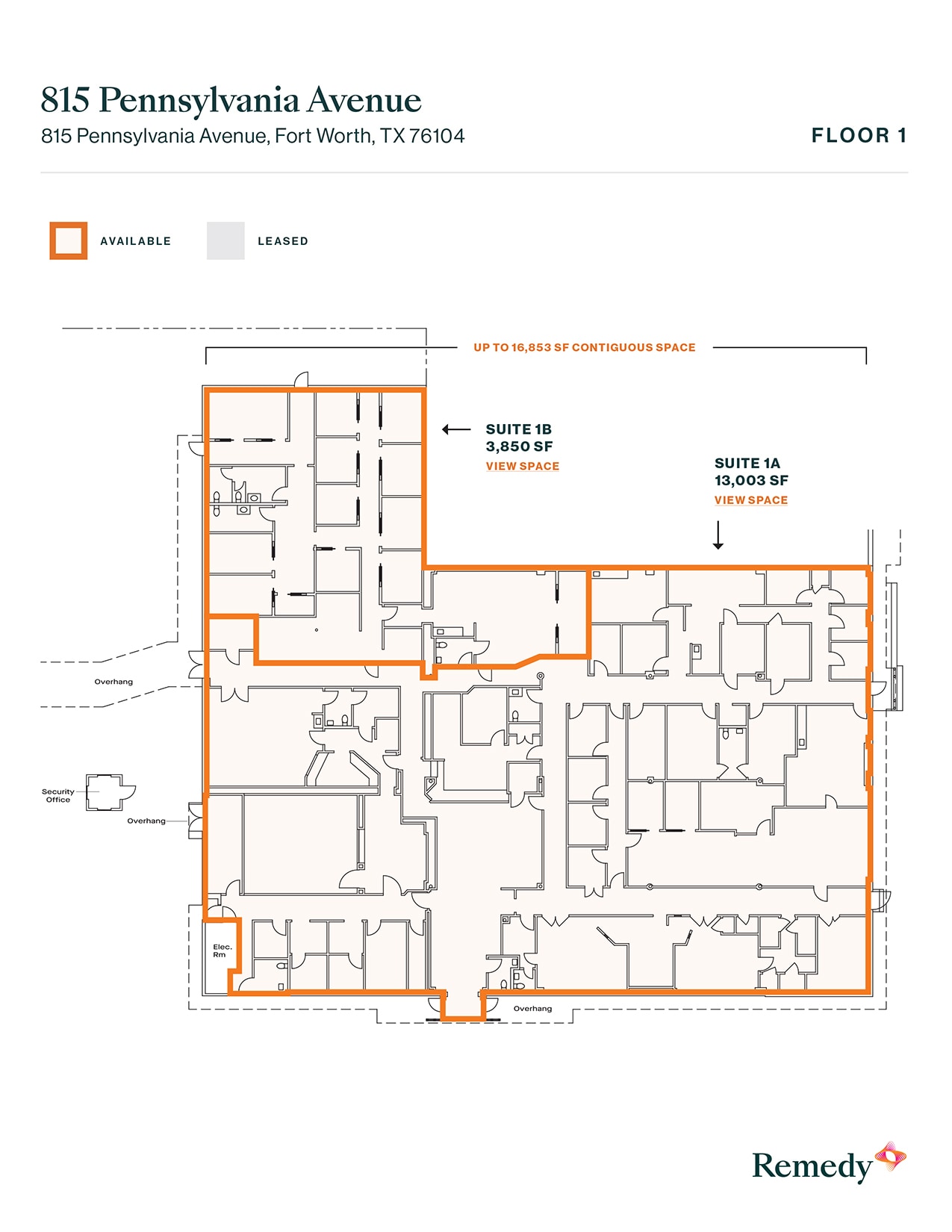 815 Pennsylvania Ave, Fort Worth, TX to rent Floor Plan- Image 1 of 1