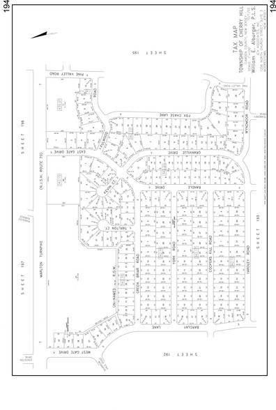 1401 E Marlton Pike, Cherry Hill, NJ for rent - Plat Map - Image 3 of 16