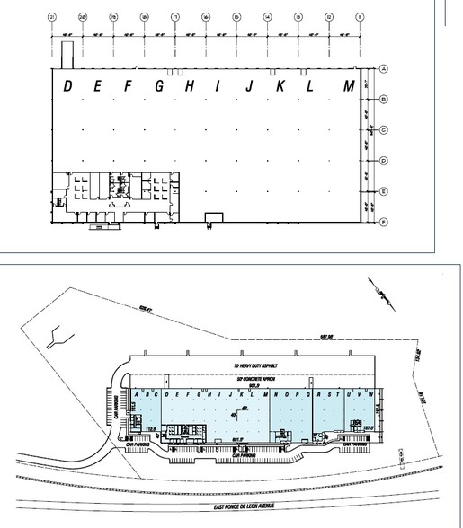 1380 Beverage Dr, Stone Mountain, GA for rent - Site Plan - Image 2 of 3