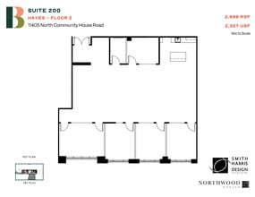 11405 N Community House Rd, Charlotte, NC to rent Floor Plan- Image 1 of 1