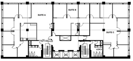 640 8th Ave SW, Calgary, AB for rent Floor Plan- Image 1 of 1