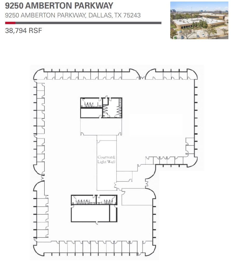 9250 Amberton Pky, Dallas, TX for sale Floor Plan- Image 1 of 1