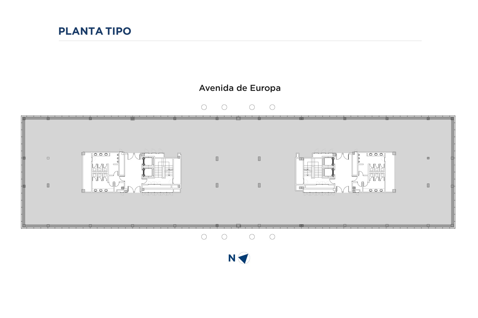 Avenida de Europa, 26, Pozuelo de Alarcón, Madrid to rent Typical Floor Plan- Image 1 of 9