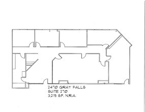 2470 Gray Falls Dr, Houston, TX for rent Floor Plan- Image 1 of 1