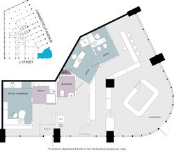 1025 Connecticut Ave NW, Washington, DC to rent Floor Plan- Image 1 of 1