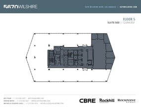 5670 Wilshire Blvd, Los Angeles, CA to rent Floor Plan- Image 1 of 1