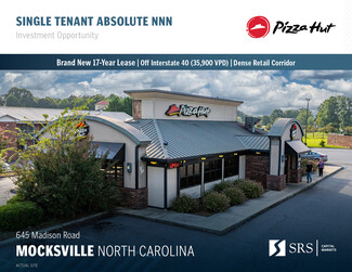 More details for 645 Madison Rd, Mocksville, NC - Retail for Sale