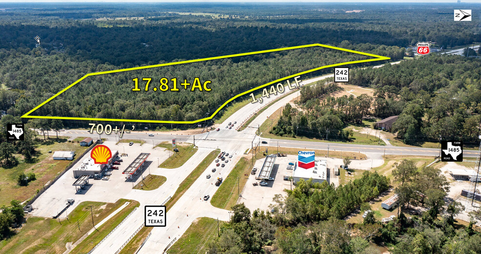 SH 242 & FM 1485, Conroe, TX for sale - Building Photo - Image 1 of 10