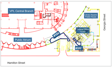 300 W Georgia St, Vancouver, BC for rent Site Plan- Image 1 of 1