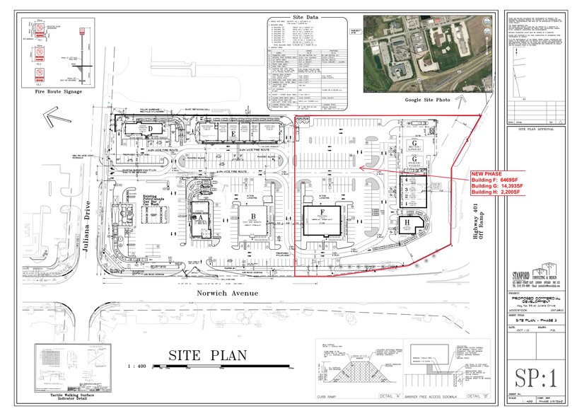 575 Norwich Av, Woodstock, ON for rent - Site Plan - Image 2 of 2