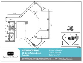 255 Queens Ave, London, ON for rent Floor Plan- Image 1 of 1