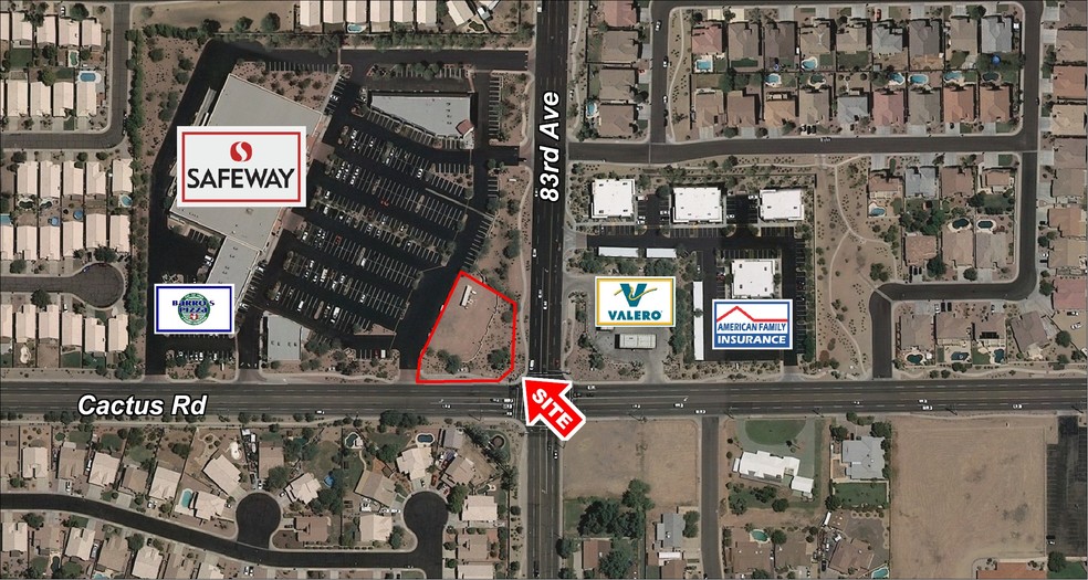 83rd Ave & Cactus Rd, Peoria, AZ for sale - Primary Photo - Image 1 of 1