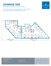 500 Medical Center Blvd, Conroe, TX for rent Floor Plan- Image 2 of 2