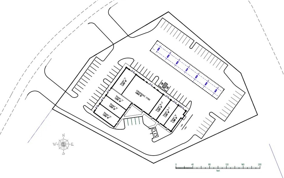 701 Airport rd, Flowood, MS for rent - Site Plan - Image 2 of 5